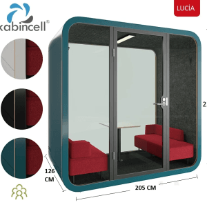 Ofis Toplantı Kabini Lucia Xl Pod